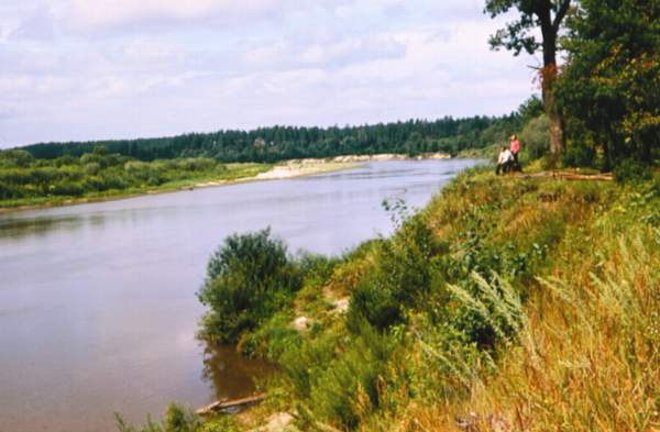 Река Сура.